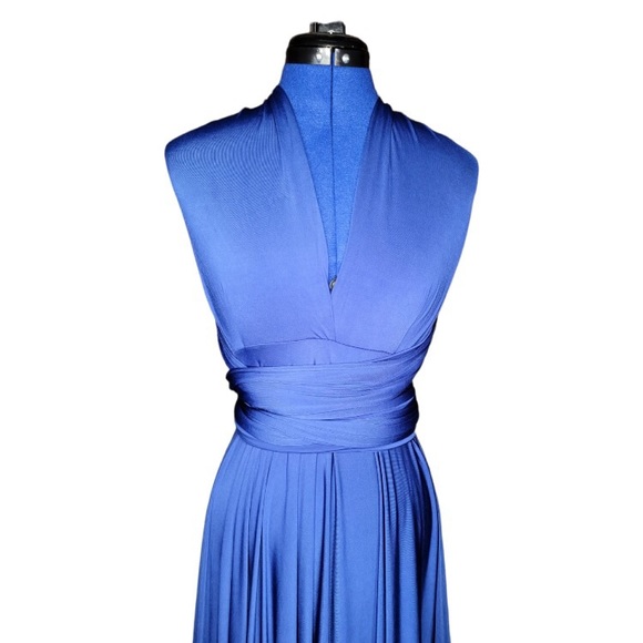 Second Plus Midnight Blue Infinity Dress - Picture 3 of 6